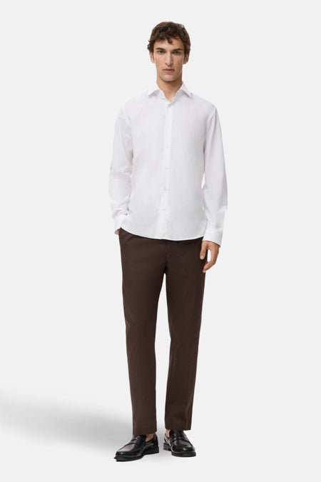 Hemd met lange mouwen - Wit