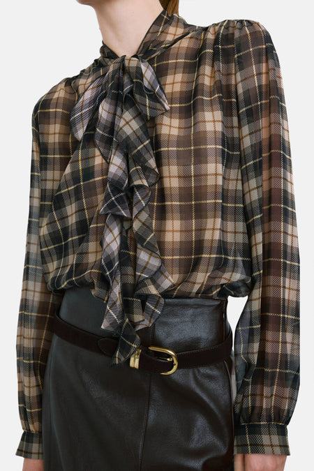 Blouse met lange mouwen - multicolor