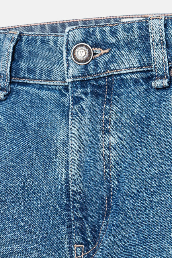 Jeans wide Mid blue denim - MAC