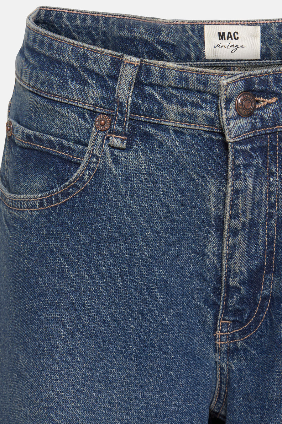 NEVADA - mid blue denim