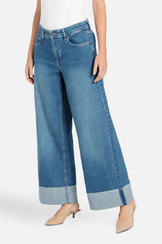 NEVADA - mid blue denim