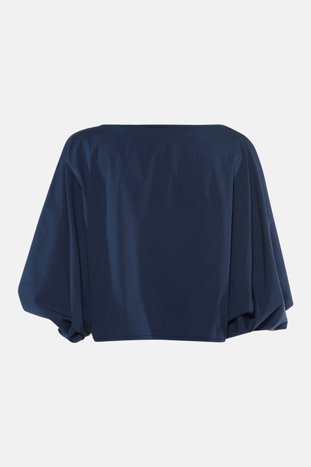 Blouse à manches courtes - bleu