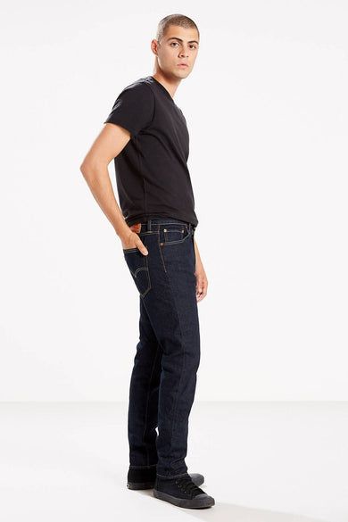 Tapered jeans - zwart