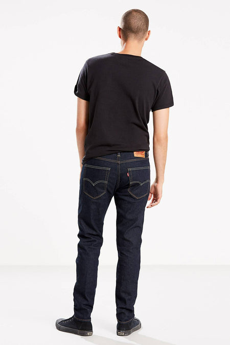 Tapered jeans - zwart