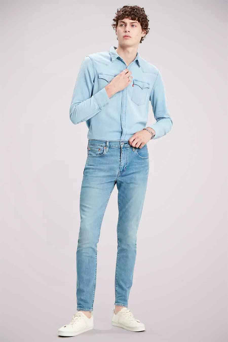 Jeans tapered Light blue denim - Levi's®