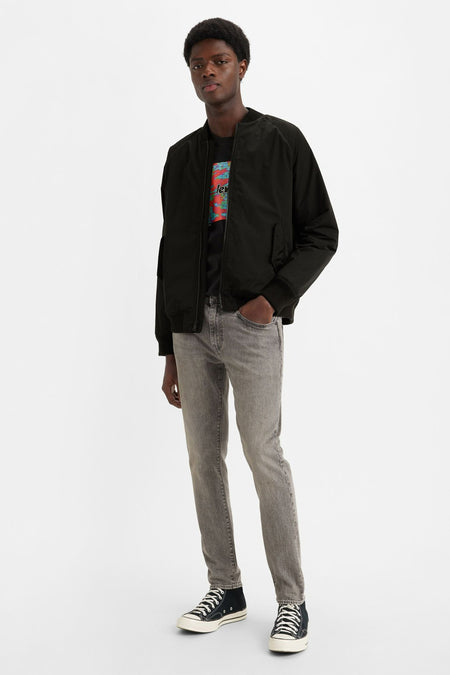 Tapered jeans - light grey denim