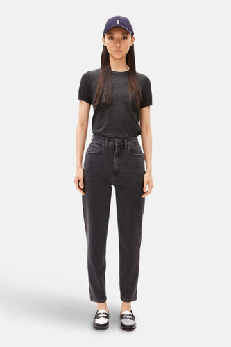 MAIRAA - dark grey denim - ARMED ANGELS