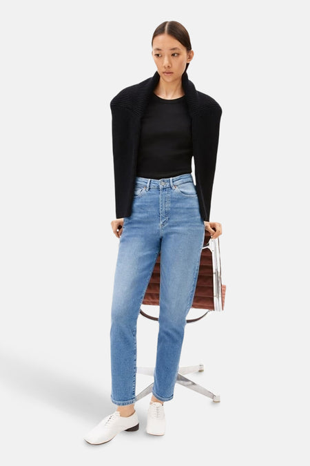 MAIRAA - mid blue denim
