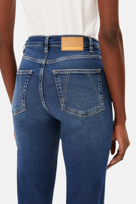 Jeans straight Dark blue denim - ARMED ANGELS