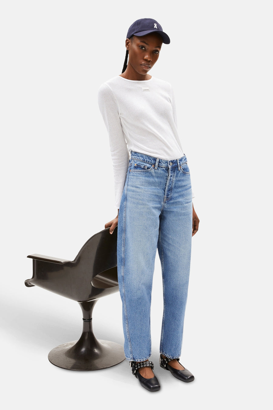 BAARELL - mid blue denim