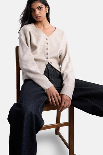 TSSIENNA LS V-NECK CARDIGAN - TOPSHOP