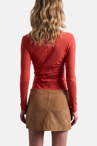 T-shirt met lange mouwen - oranje - TOPSHOP