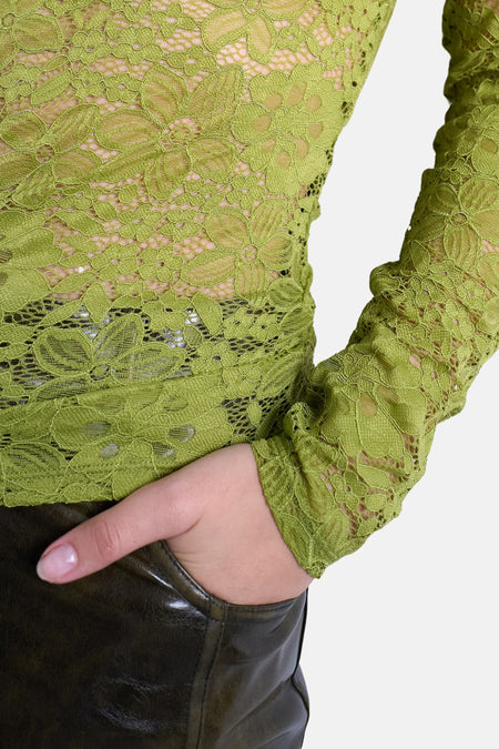 T-shirt met lange mouwen - groen