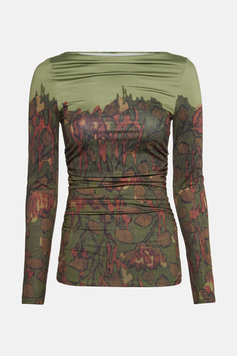 T-shirt met lange mouwen - groen - TOPSHOP