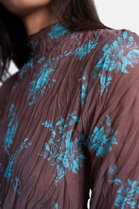 T-shirt (lange mouwen) Bruin - TOPSHOP