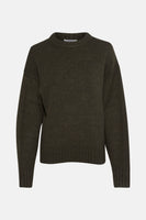 Pull met ronde hals - groen