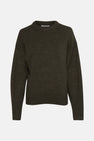 Pull met ronde hals - groen