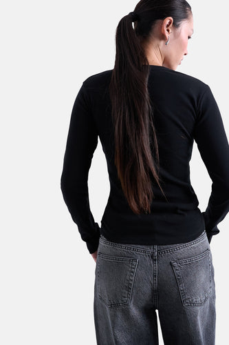 T-shirt à manches longues - noir - TOPSHOP - 4