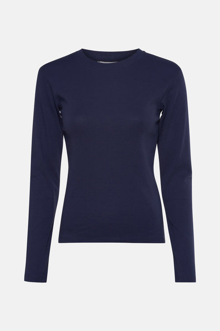 T-shirt met lange mouwen - blauw