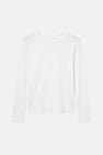 T-shirt met lange mouwen - wit