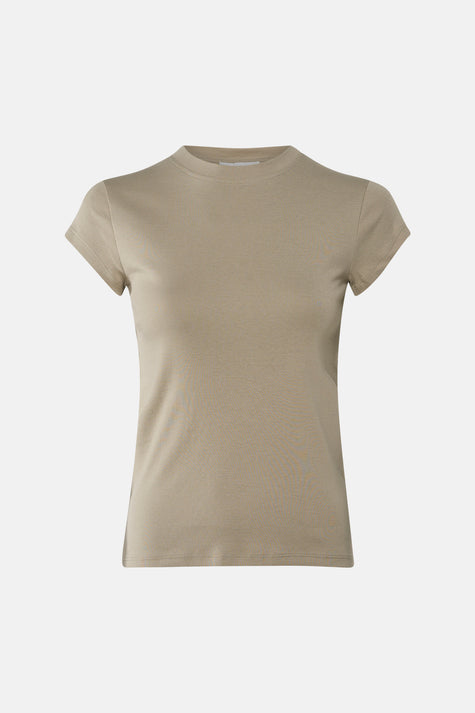 T-shirt met korte mouwen - ecru