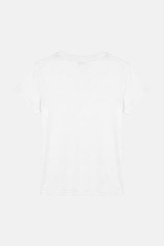 T-shirt met korte mouwen - wit