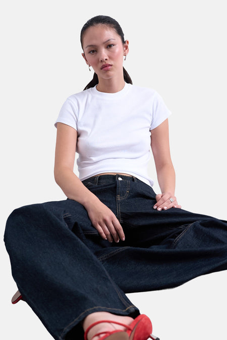 T-shirt met korte mouwen - wit