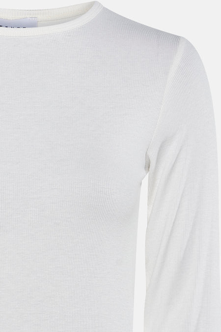 T-shirt met lange mouwen - Wit