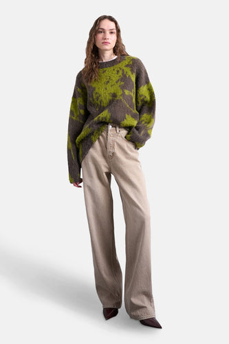 Pull met ronde hals - Multicolor - TOPSHOP