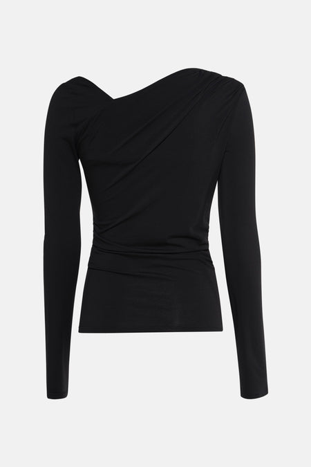 T-shirt met lange mouwen - Zwart