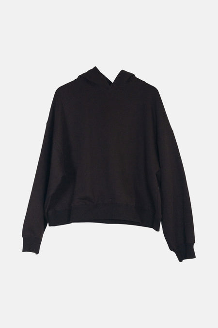 Sweater met kap - bruin