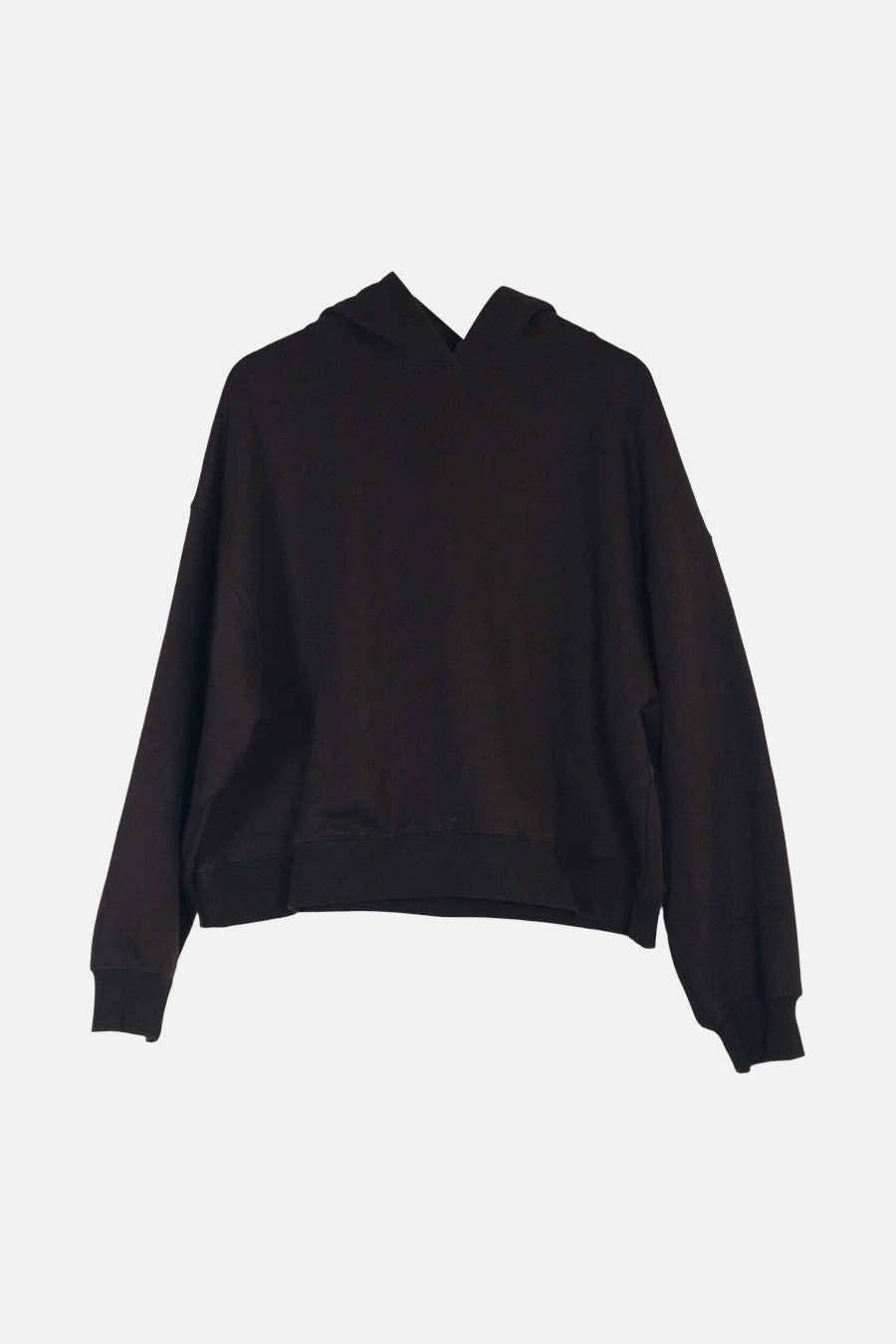 Sweater met kap - bruin
