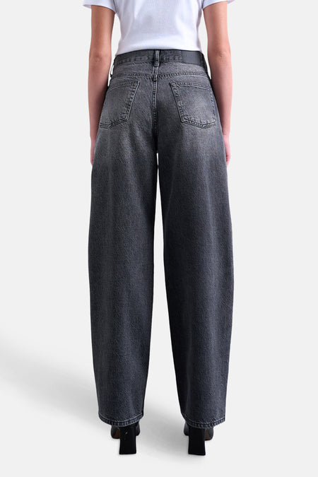 Jeans straight black denim - TOPSHOP