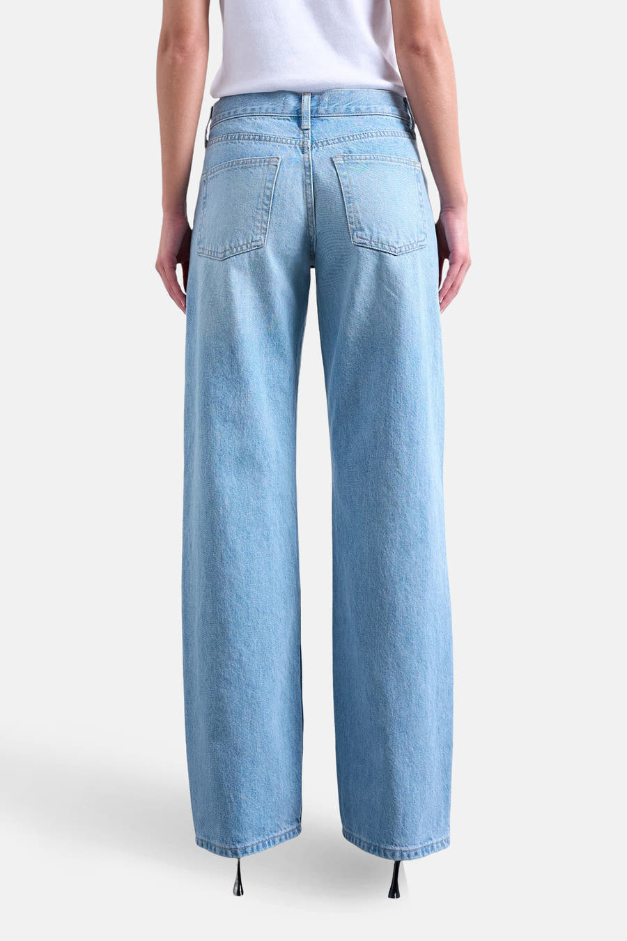 Jeans wide light blue denim - TOPSHOP