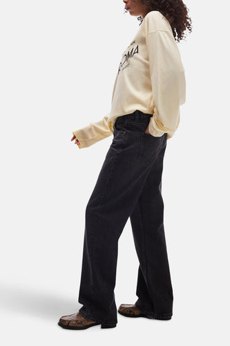 Jeans wide black denim - TOPSHOP - TOPSHOP