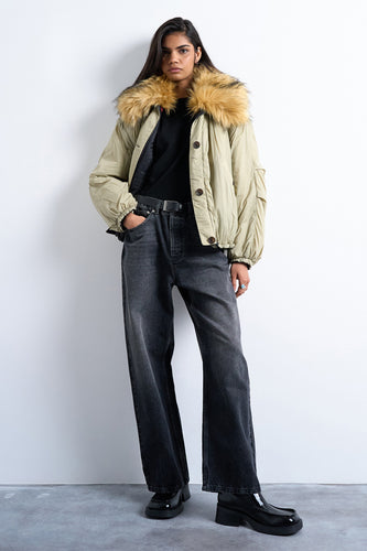 Jas - groen - TOPSHOP