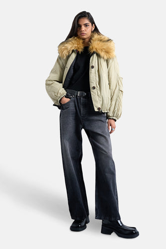 Jas - groen - TOPSHOP