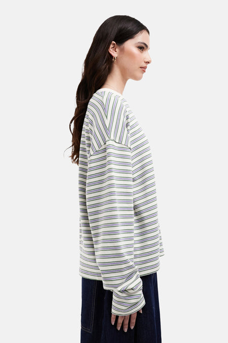T-shirt (lange mouwen) Wit - TOPSHOP