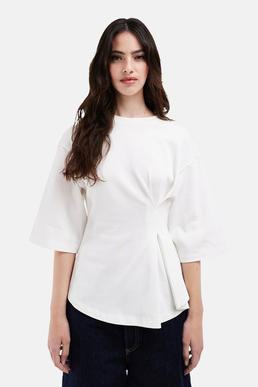 T-shirt met korte mouwen - wit - TOPSHOP - 1