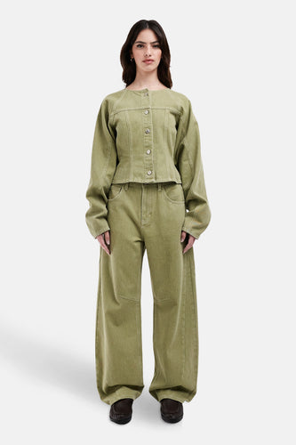 Colored jeans - groen - TOPSHOP