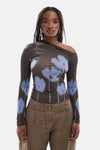 T-shirt (lange mouwen) bruin - TOPSHOP