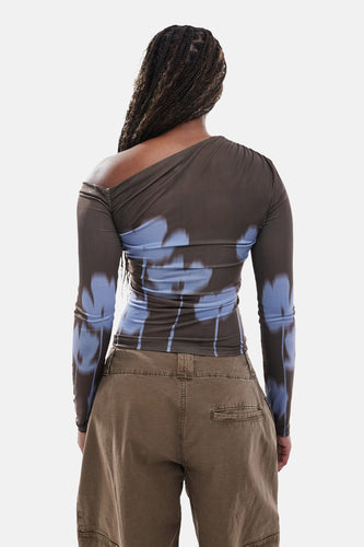 T-shirt met lange mouwen - bruin - TOPSHOP