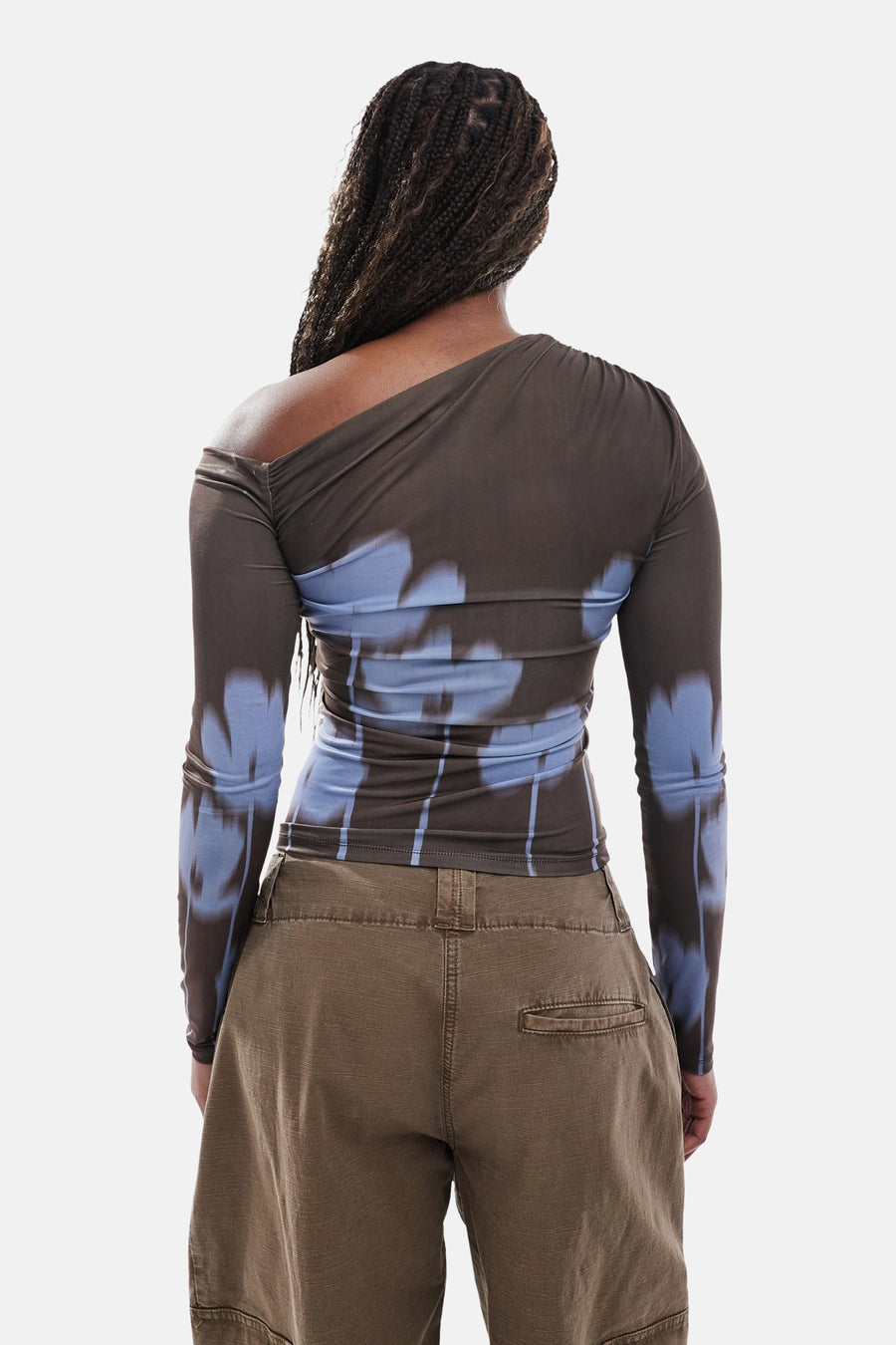 T-shirt met lange mouwen - bruin - TOPSHOP