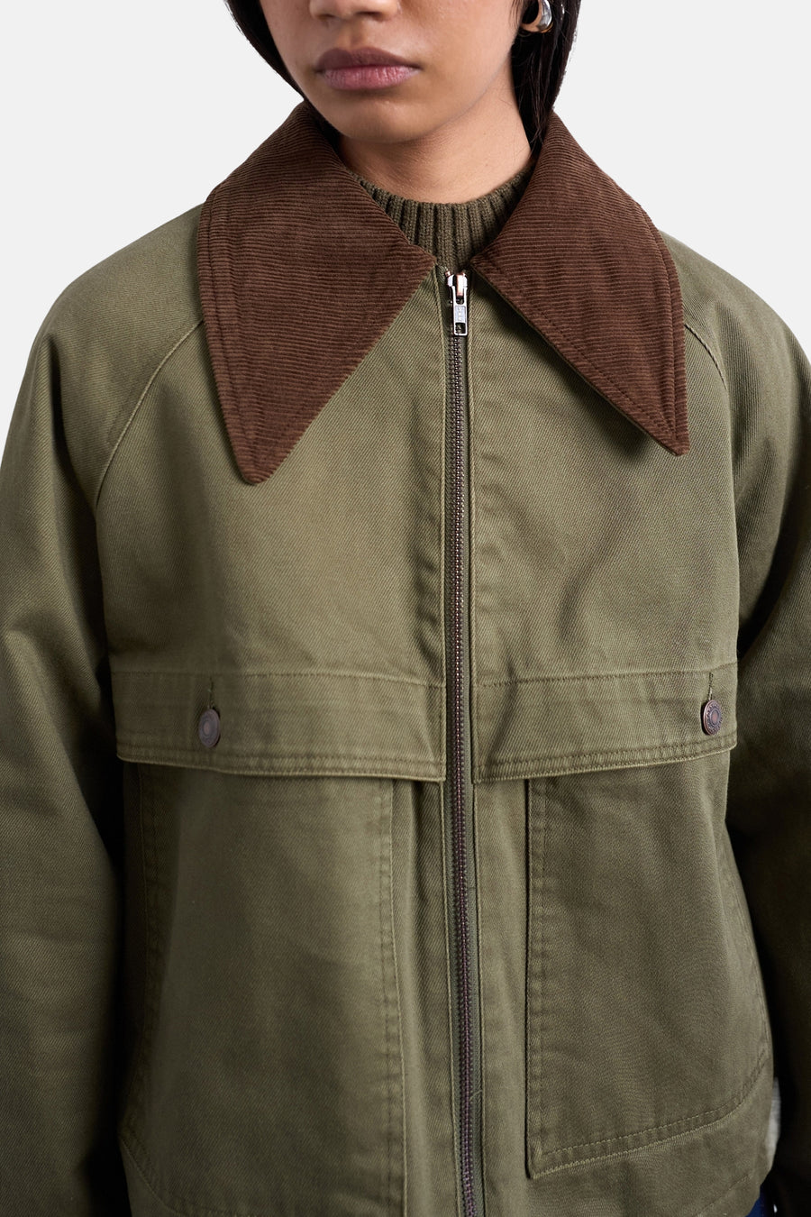 Jas - groen - TOPSHOP