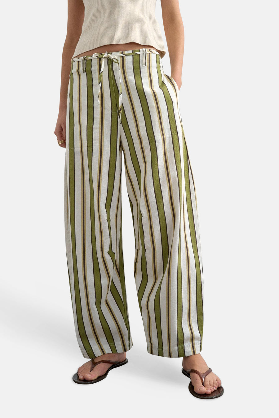 Pantalon vert - TOPSHOP