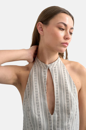 Chemisier (sans manches) Écru - TOPSHOP