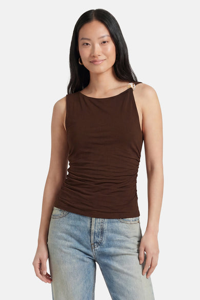 Top - Chocolate Brown