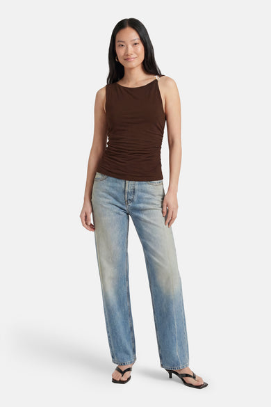 Top - Chocolate Brown