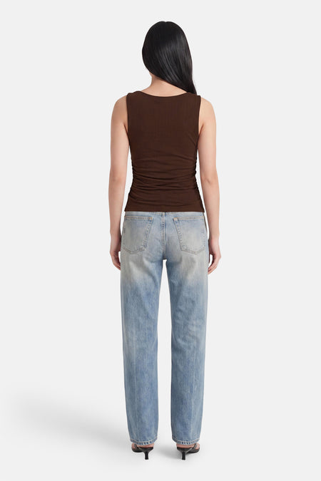 Top - Chocolate Brown