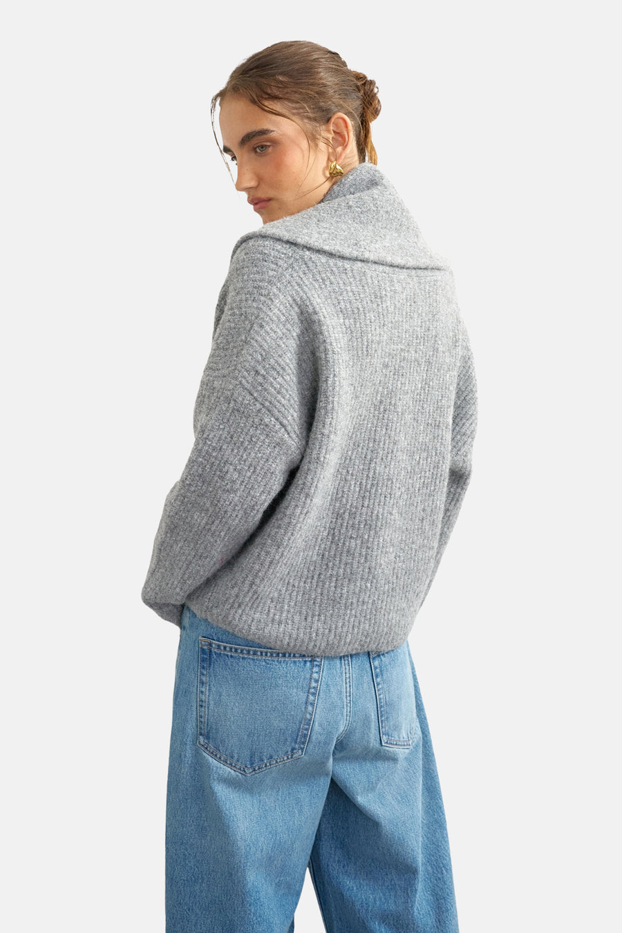 Cardigan grijs - TOPSHOP